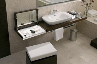 Unterfahrbarer Waschtisch von Keramag